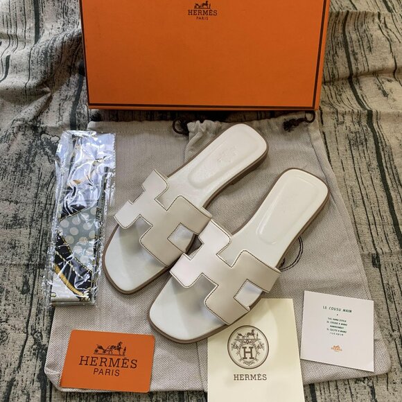 New Hermes Sandals Women Slipper - Picture 1 of 5
